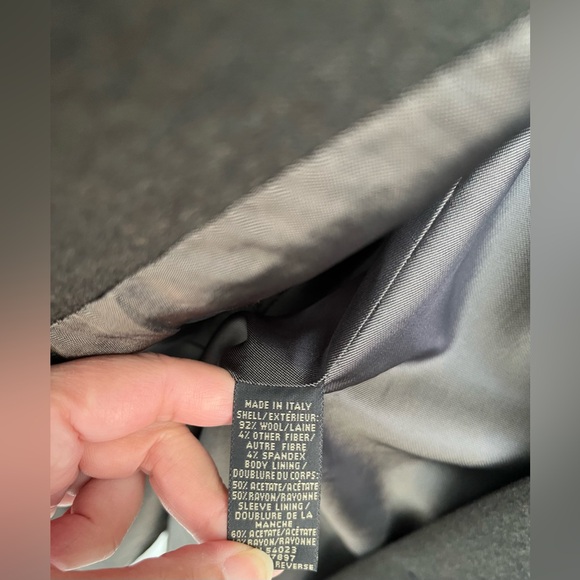 Brown Wool Blazer Made in Italy - Picture 7 of 9